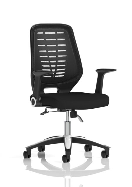 OE - Relay Medium Mesh Back Task Operator Office Chair with Arms