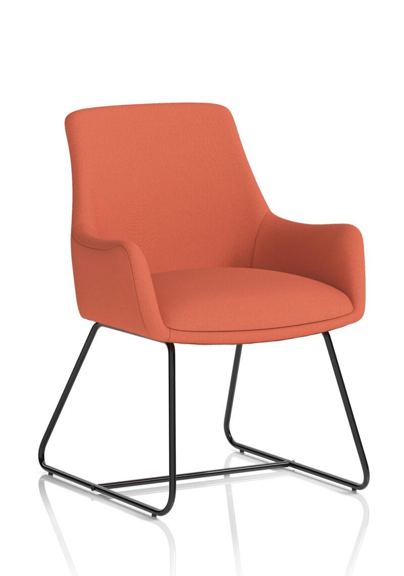 Quote Sled Base Office Reception Chair - Image 6