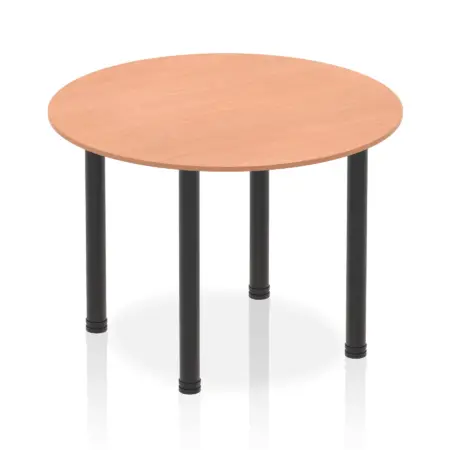 Impulse Round Table With Post Leg